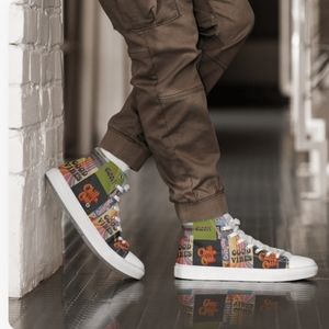 Men's Hightop Canvas Shoes
